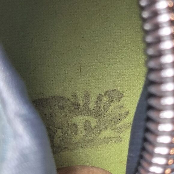 Nike Air Huarache SE Sail Womens Size 12 White/Orange/Blue Running Shoes - Picture 9 of 10